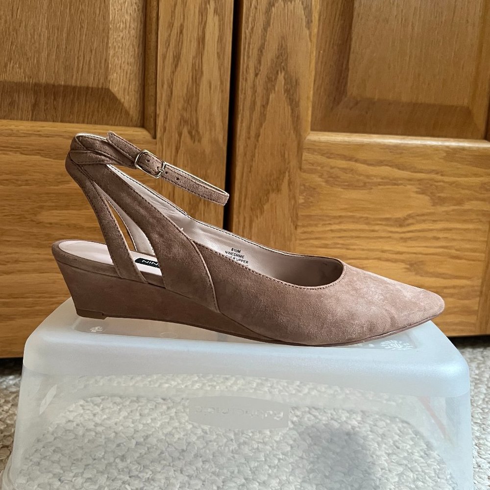 NINE WEST - Esmme Suede Wedge - Excellent Condition - Picture 7 of 13